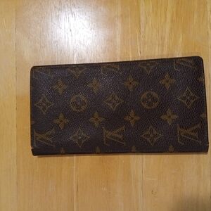 Louis Vuitton Brown Monogram Bifold Wallet